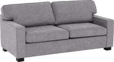Alt Tag: Redgrave 2-Seater Sofabed in plush grey fabric, compact sofa bed for small flats, guest rooms and studio apartments