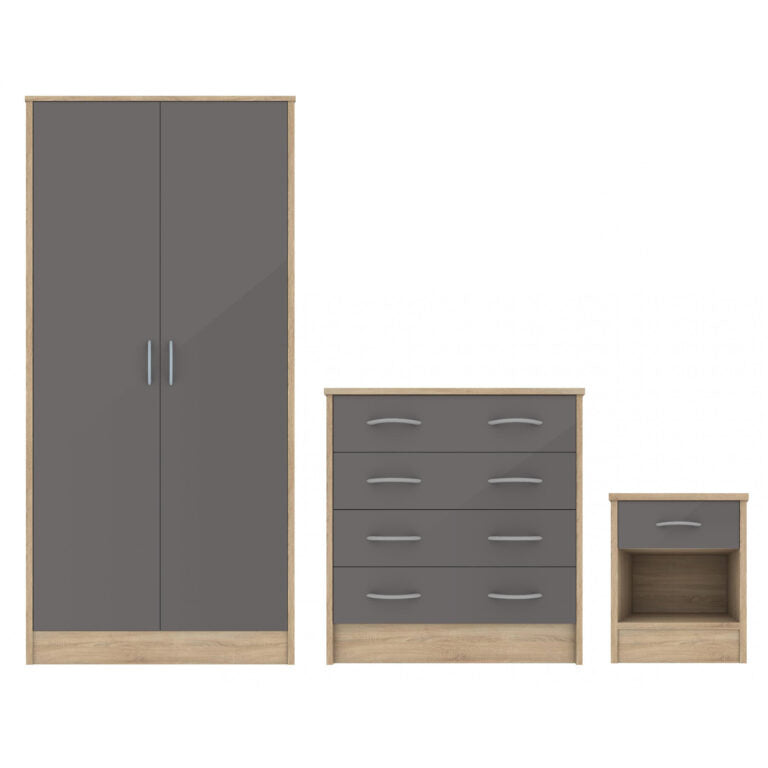 Bardelona Trio Bedroom Furniture Set